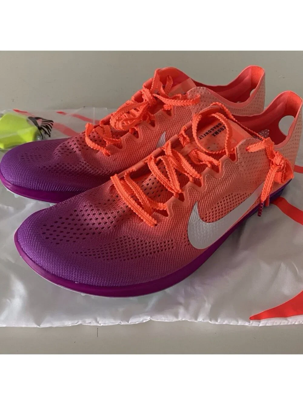 Nike ZoomX Dragonfly 2 NBY Spike Track Shoes IO0310-800 Men’s Sz 9.5 Women’s 11